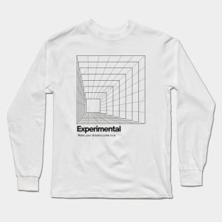 Experimental Experiment Modern Design Long Sleeve T-Shirt